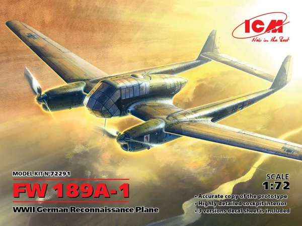 FW 189A-1 - WWII German Reconnaissance Plane