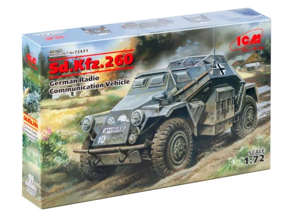 Sd.Kfz.260 - German Radio Communication Vehicle