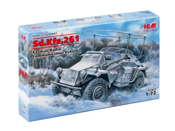 Sd.Kfz.261 - German Radio Communication Vehicle