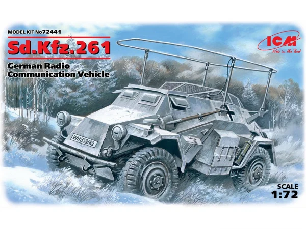 Sd.Kfz.261 - German Radio Communication Vehicle