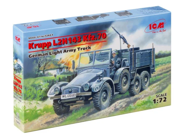 Krupp L2H143 Kfz.70 - German Light Army Truck