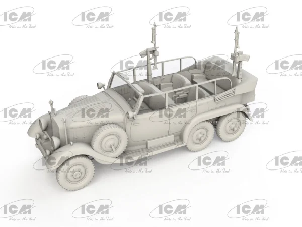 Type G4 Partisanenwagen with MG 34 - WWII German Vehicle
