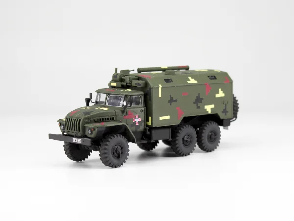 URAL-43203 - Military Box Vehicle of the Armed Forces of Ukraine