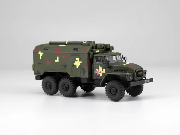 URAL-43203 - Military Box Vehicle of the Armed Forces of Ukraine