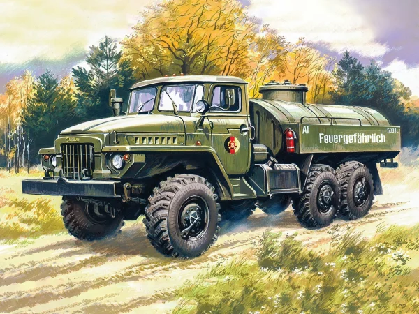 ATZ-5-375 - Fuel Bowser Ural Truck