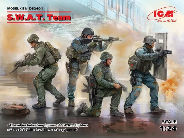 S.W.A.T. Team (4 figures)