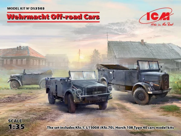 Wehrmacht Off-road Cars (Kfz.1 - Horch 108 Typ 40 - L1500A) — image 2 of 3