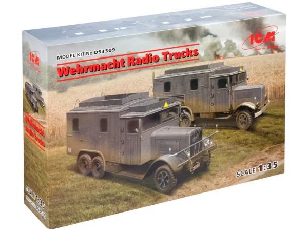 Wehrmacht Radio Trucks (Henschel 33D1 Kfz.72 - Krupp L3H163 Kfz.72)