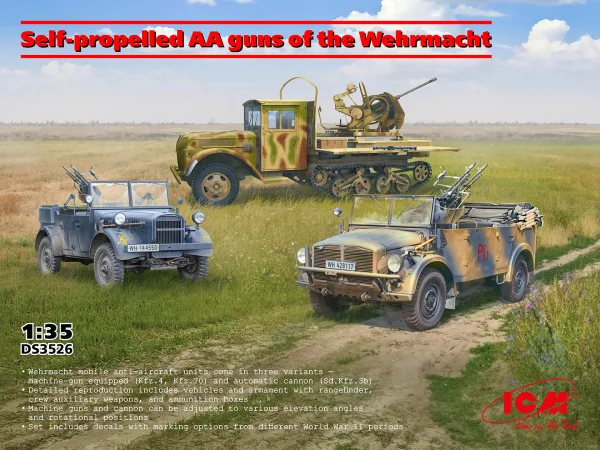 Self-Propelled AA Guns of the Wehrmacht (Set of 3) — image 15 of 26