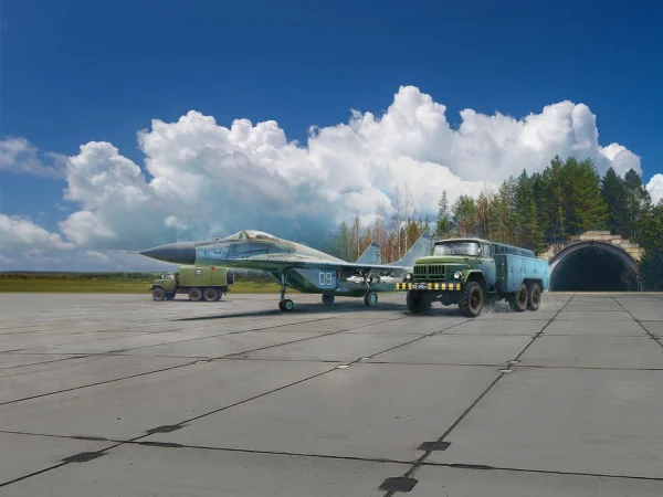 Soviet military airfield 1980s