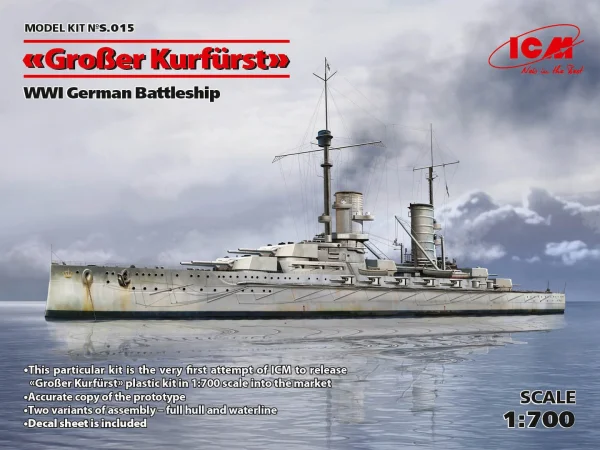 Groβer Kurfürst - WWI German Battleship