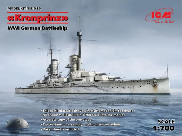 Kronprinz - WWI German Battleship