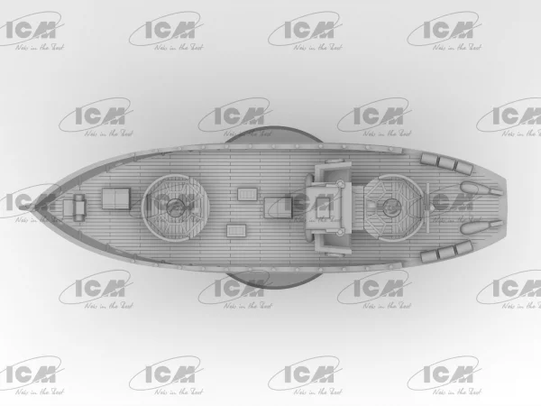 ICM 1:350 - WWII German KFK Kriegsfischkutter Boat