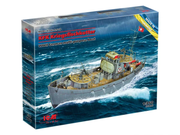 ICM 1:350 - WWII German KFK Kriegsfischkutter Boat