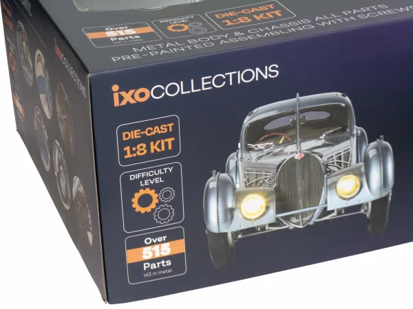 IXO Full Kit Bugatti SC57 Atlantic 1:8 Scale Metal Kit