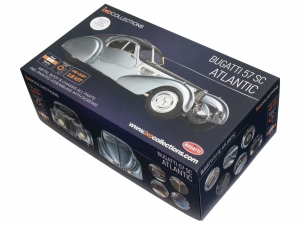 IXO Full Kit Bugatti SC57 Atlantic 1:8 Scale Metal Kit
