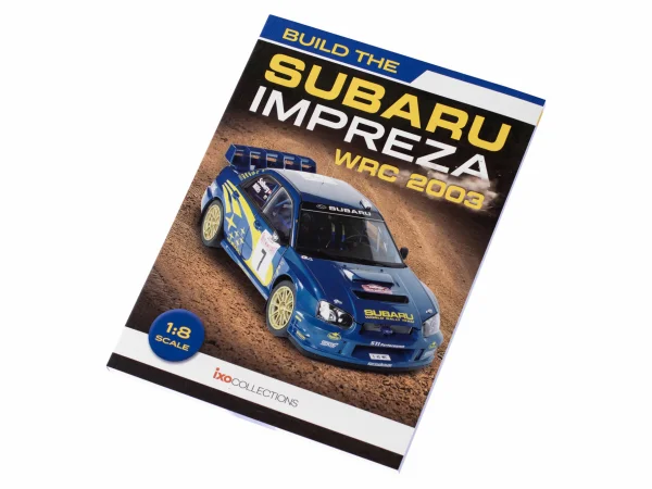 IXO Full Kit Subaru IMPREZA 1:8 Scale Metal Kit