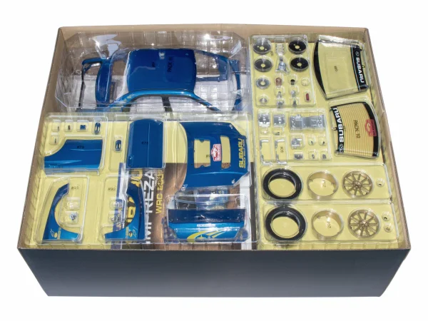 IXO Full Kit Subaru IMPREZA 1:8 Scale Metal Kit