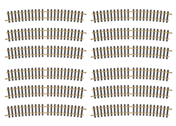 LGB Curved Track R5 15 Degrees (Must Be Ordered In Multiples Of 12) — image 3 of 4