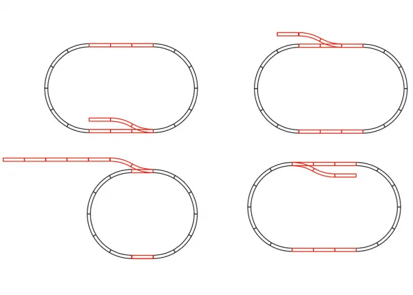 LGB Siding Track Set