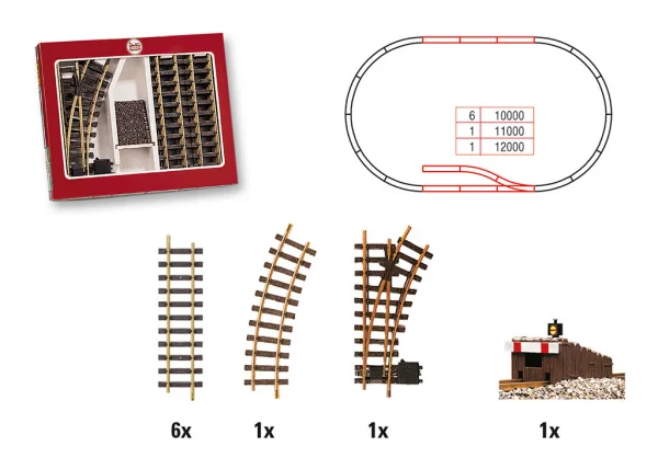 LGB Siding Track Set