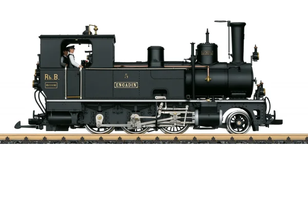 LGB Rhb Metal Steam Loco G 3/4 Engadin — image 4 of 4