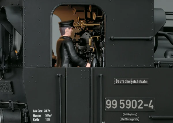 LGB DR Steam Loco 99 5902-4 EP VI &mdash; image 8 of 9