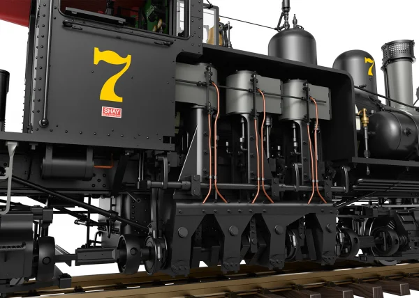 LGB RC & BT RR Steam Loco Shay Nr. 7 Ep. VI — image 5 of 7