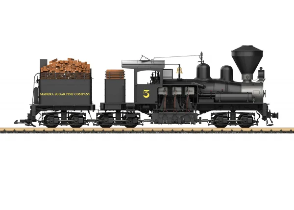 LGB MSP RR Steam Loco Shay Nr. 5 Ep. II — image 2 of 4