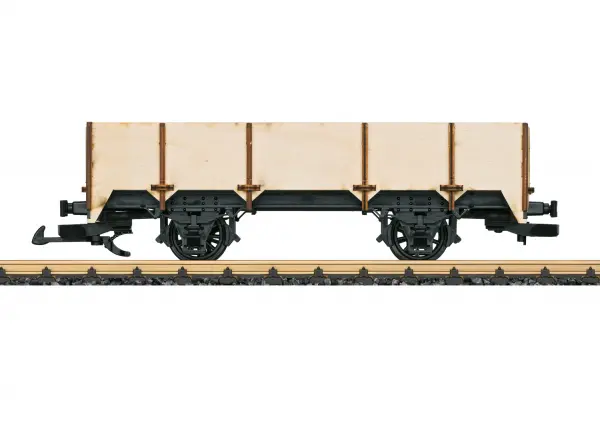 LGB Kit Version of High-Side Gondola Wagon - Wood — image 3 of 3