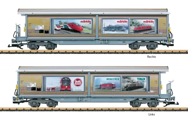 LGB RhB Sliding Wall Box Car Wagon Ep. VI — image 3 of 4