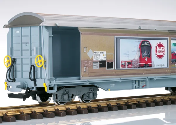 LGB RhB Sliding Wall Box Car Wagon Ep. VI — image 4 of 4