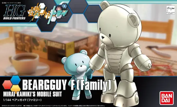 HGBF 1:144 Beargguy F (Family)