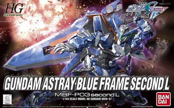 HG 1:144 Gundam Astray Blue Frame Second L &mdash; image 3 of 3
