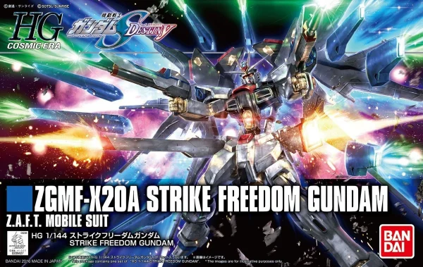 HG 1:144 ZGMF-X20A Strike Freedom Gundam