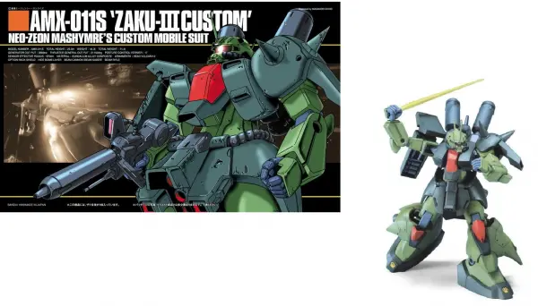 HGUC 1:144 AMX-011S Zaku III Custom