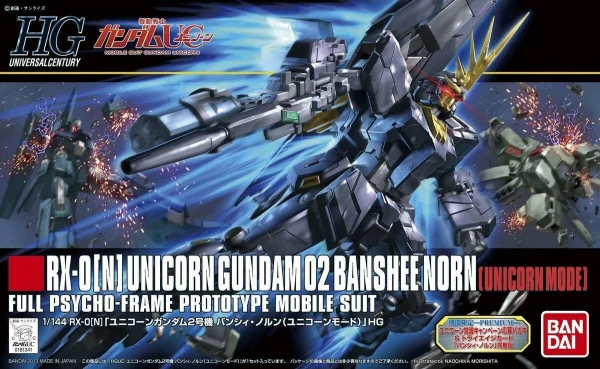 HGUC 1:144 Unicorn Gundam 2 Banshee Norn (Unicorn Mode)