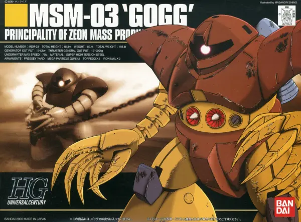 HGUC 1:144 Gogg