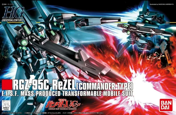 HGUC 1:144 Rezel (Captain MS)