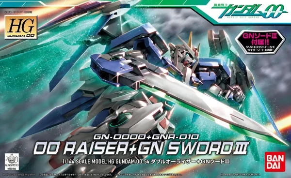 HG 1:144 00 Raiser & GN Sword III