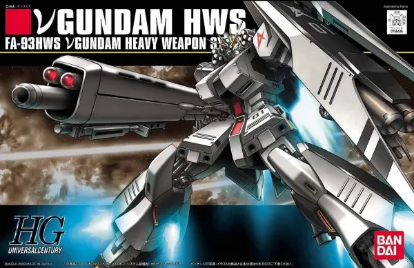 HGUC 1:144 ΝGundam (Heavy Weapon System) — image 1 of 5