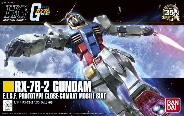 HGUC 1:144 RX-78-2 Gundam