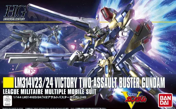 HGUC 1:144 LM314V23/24 Victory Two Assault Buster Gundam — image 2 of 2