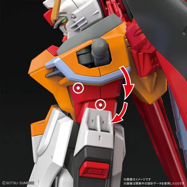 HGCE 1:144 Destiny Gundam (Heine Westenfluss Custom) — image 6 of 7