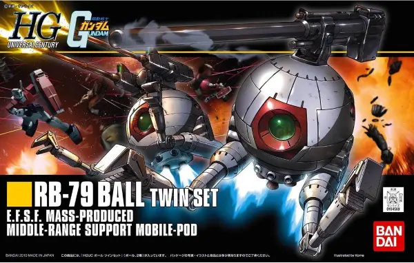 HGUC 1:144 Ball Twin Set — image 2 of 2