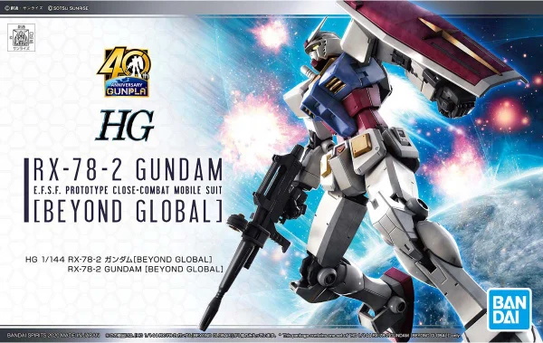 HG 1:144 RX-78-2 Gundam (Beyond Global)