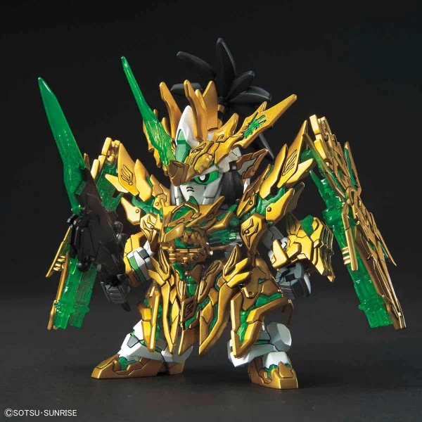 SD Sangoku Soketsuden Long Xian Liu Bei Unicorn Gundam — image 2 of 7