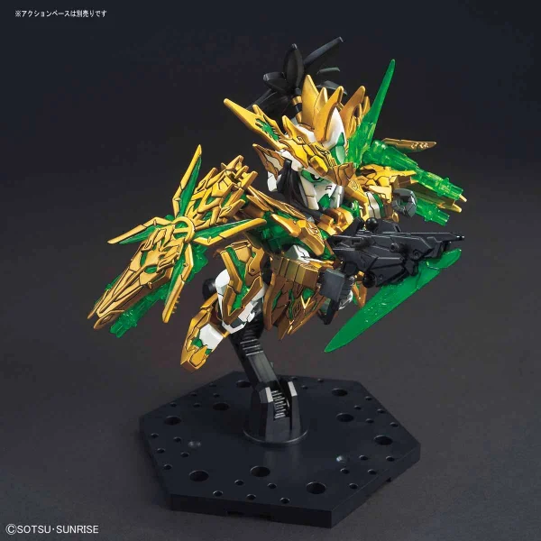 SD Sangoku Soketsuden Long Xian Liu Bei Unicorn Gundam — image 5 of 7