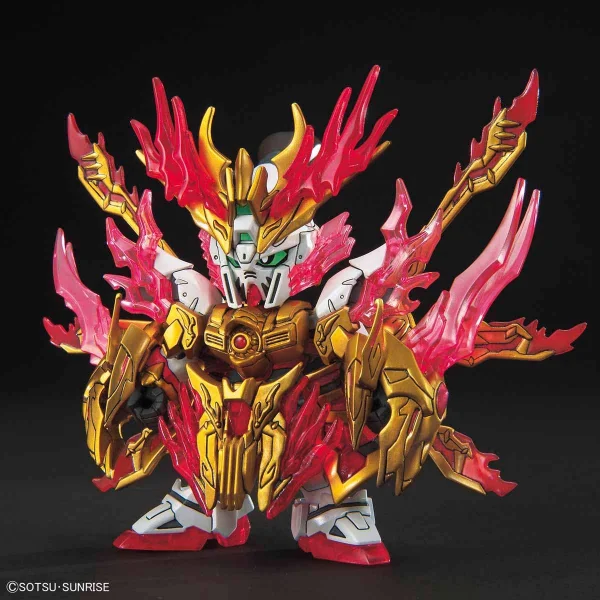 SD Sangoku Soketsuden Yan Huang Zhang Fei Burning Gundam — image 2 of 5