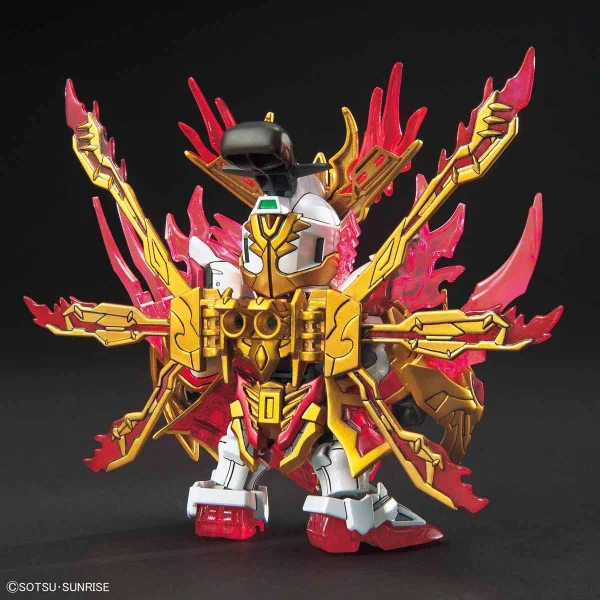 SD Sangoku Soketsuden Yan Huang Zhang Fei Burning Gundam — image 3 of 5